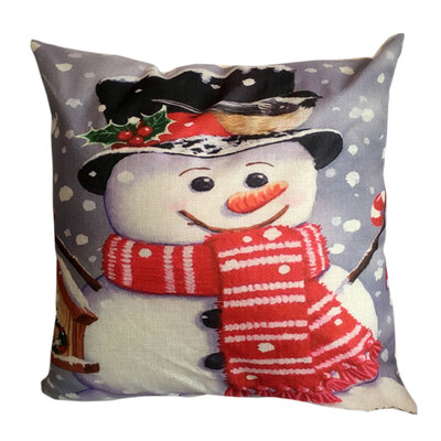 

Tailored Christmas Pillow Case Sofa Waist Throw Cushion Cover Home Decor A
