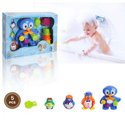 

Stack Cup Sea Animal Spray Bath Toy Indoor Outdoor Beach Tub Fun Water Toy