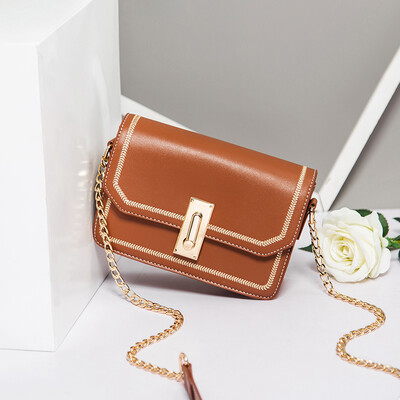 

Summer ins chain lady bag on the Chao Korean version of Baitao students one shoulder inclined Bag Fashion