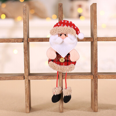 

Tailored Christmas Ornaments Gift Santa Claus Snowman Rein deer Toy Hang Decorations