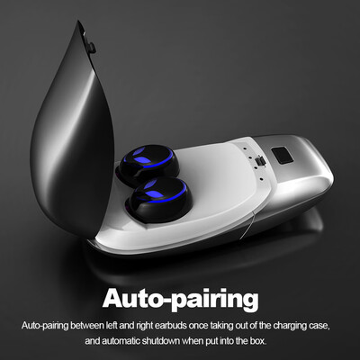 

E8 Mini TWS Headphones In-ear Headsets Wireless Bluetooth V50 Earphones IPX5 Waterproof with 450mAh Charging Box