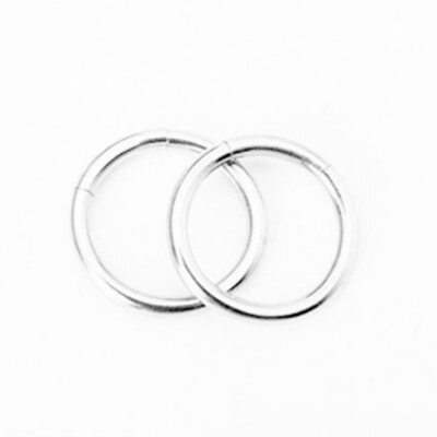 

30x Surgical Steel Septum Clicker Nose Ring Hinge Segment Ear Helix Tragus Ring