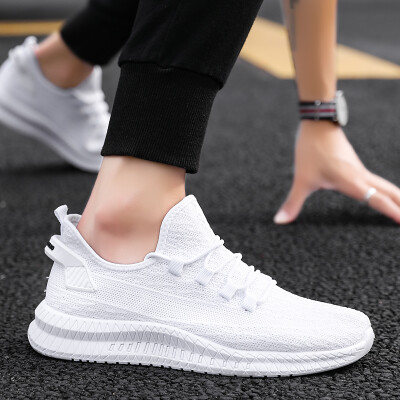 

Mens shoes Summer 2019 New Korean version of the trend 100 breathable small white shoes sports leisure mesh shoes mens trendy sh