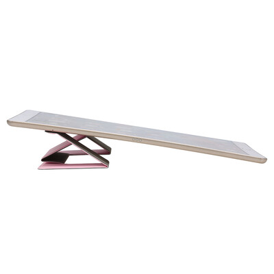 

Portable Laptop Stand Adjustable Folding Invisible Computer Stand Holder with Dual-Angle Adjustment Black