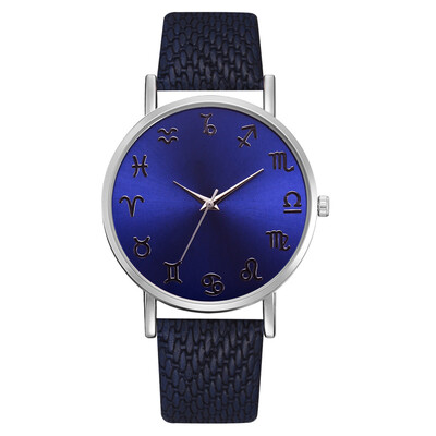 

Business Women Watches Symbolic Character Dial Ladies Quartz Wristwatch Casual Leather Strap Clock Lvpai Top Zegarki Damskie