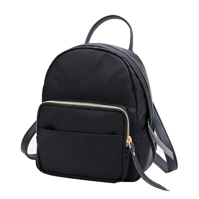 

Tailored Nylon Waterproof Backpack Fashion Backpack Women Small Travel Bag BK