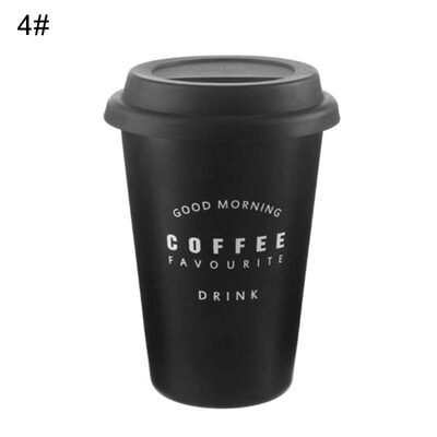 

500ml Stainless Steel Reusable Home Office Coffee Cup Tea Mug Container with Lid