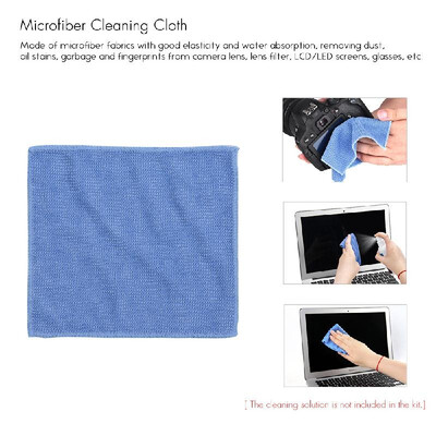

6 in 1 Dust Cleaner Camera Cleaning Kit Lens Brush 3pcs Cleaning Cloth Air Blower Optical Cleaning Tissue for Canon Nikon Sony