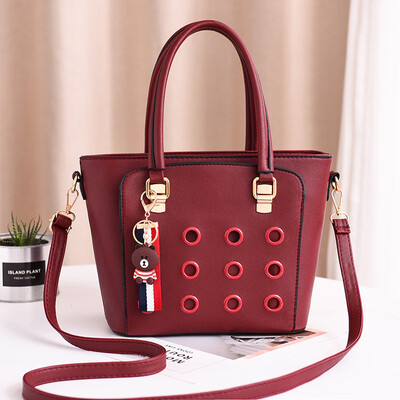 

2019 spring new European&American big bag handbag simple handbag diagonal bag fashion handbag