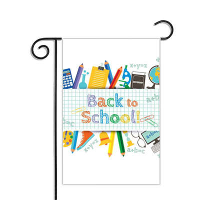 

DIY Flag Decoration Back to School Flags Double-sided Printing Waterproof Sunscreen Garden Flag-Back to School 1772x1181"