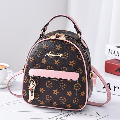 

Korean edition Chao Shoulder Bag Womens Fashion Baitao Leisure Single Shoulder Slant Bag Mini Backpack Womens Bag