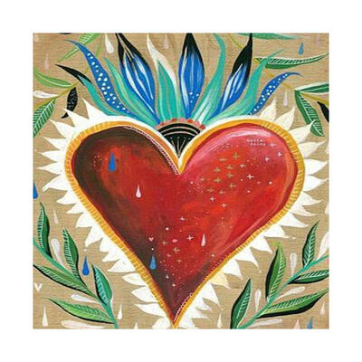 

5D DIY Full Drill Diamond Painting Heart Cross Stitch Embroidery Mosaic Kit