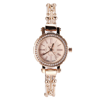 

Watch womens steel belt small rhinestone retro student bracelet simple waterproof temperament womens watch bracelet watch
