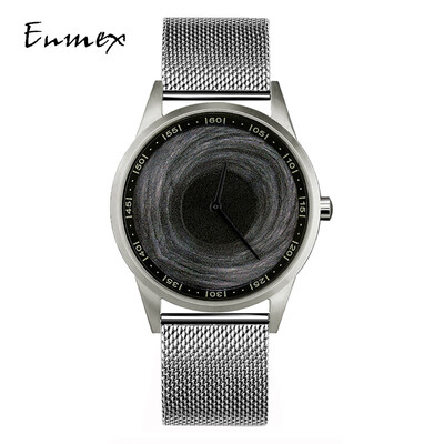 

Enmex Creative Concept Watch Stereo Moon Surface fine steel Shell Waterproof Watch