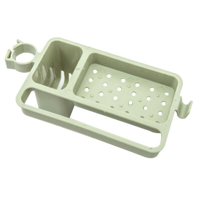 

Home Kitchen Water Faucet Sink Sponge Soap Rag Drain Rack Storage Shelf Holder