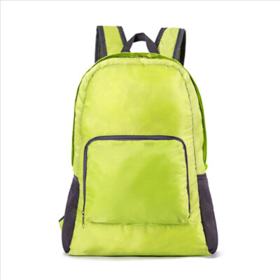 

2018 New Style Fashion Fold Zipper Mens Boys Girl Canvas Backpack Rucksack School Travel Solid Bag