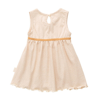 

Summer Baby Dress Girls clothes Kids Dress Bow Cotton Sleeveless Casual Sundress Outfits