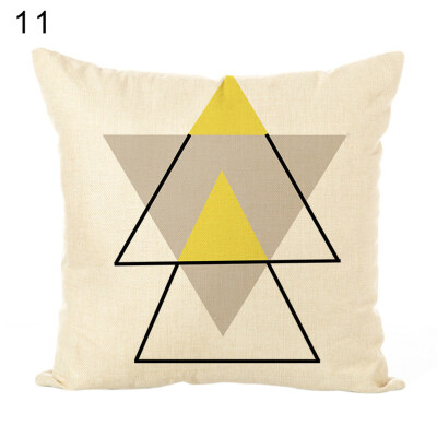 

45x45cm Rhombus Design Cushion Cover Pillow Case Home Cafe Sofa Bed Car Decor