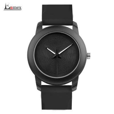 

Qixi Festivals gift translation Enmex all-black lens concept tonal watch movement digital tide cool watch