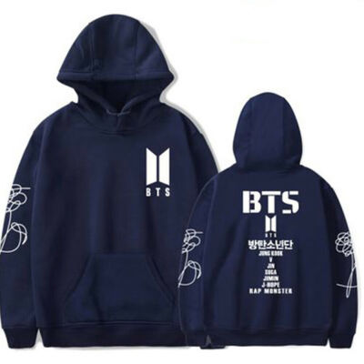 

KPOP BTS Bangtan Boys TATA Hoodie Sweatshirt Unisex Loose Pullover Sweater Tops