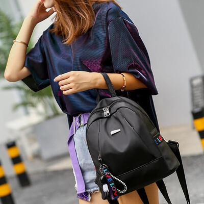 

Wholesale 2018 new shoulder bag fashion casual waterproof nylon female student backpack one generation Black bear cubs