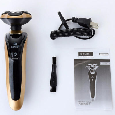 

FS-8188 Triple Blade Body Washing Electric Shavers USB Rechargeable Razors For Men