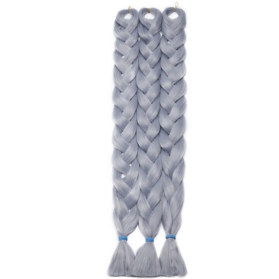 

3 Packs Braiding Hair Ombre for crochet Hair Weave with Synthetic&Twist Braiding Hair Extensions