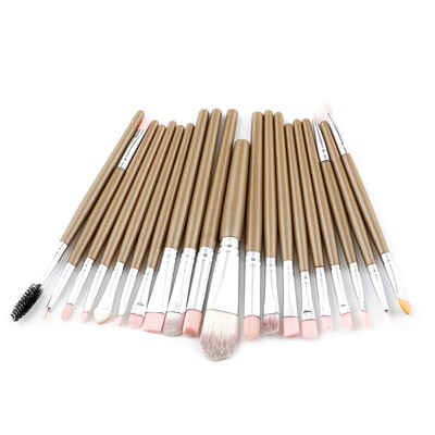 

〖Follure〗20pcsset Makeup Brush Set tools Make-up Toiletry Kit Wool Make Up Brush Set