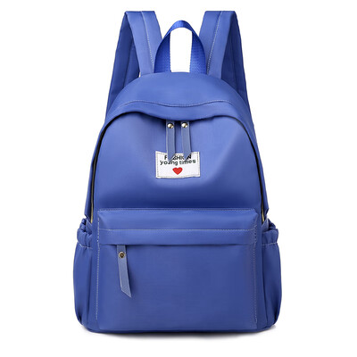 

Water backpack Oxford backpack womens bag Korean version high school junior high school university leisure schoolbag travel bag
