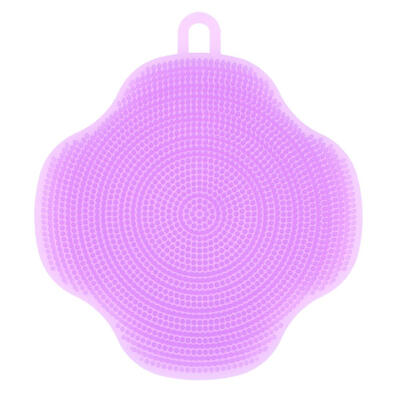 

Silicone Cleaning Brushes Dish Bowl Pot Pan Scouring Pad Kitchen Tool