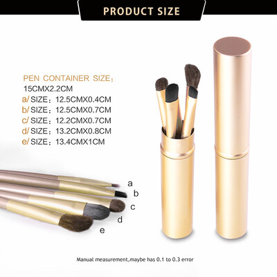 

Toponeto 5 x Pro Makeup Brushes Set Professional Eyeshadow Brush Scattered brush Tool