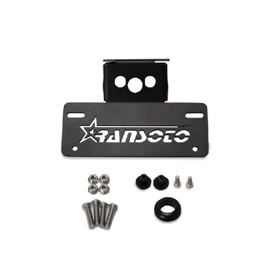 

RANSOTO Fender Eliminator Kit License Plate Holder Plate Bracket Fit for Kawasaki Ninja 400 2018-2019