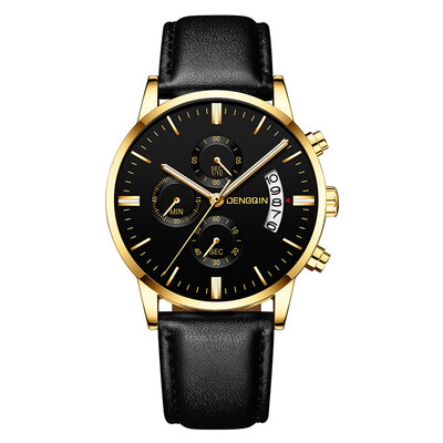 

Gobestart Luxury Watches Quartz Watch Stainless Steel Dial Casual Bracele Watch