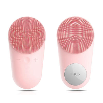 

I-MU Silica Gel Cleansing Instrument Handheld Powered Face Cleansing Device Facial Care Tool