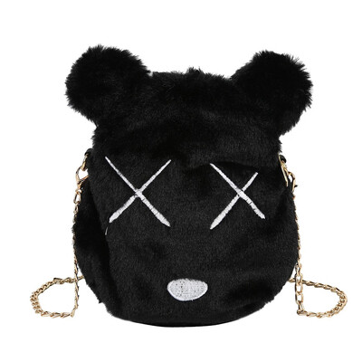 

Tailored Womens 2019 New Plush Fashion Wild Messenger Bag Shoulder Bag