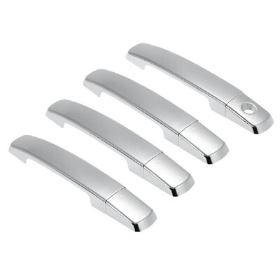 

Car Exterior Door Handle Frame Cover 4 Chrome Side Door Handle Trim Fit for Qashqai Dualis 2005-2013
