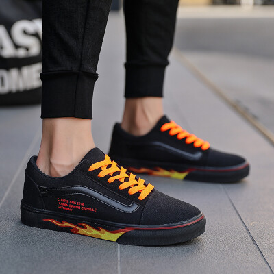 

Summer Korean version of the trend of mens shoes personality Hong Kong style fashion mens tide shoes casual wild shoes shoes canvas mens shoes