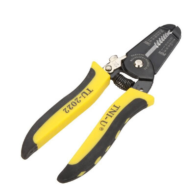 

TU-2022 Precise Wire StripperCutter Tool Clamp & Steel Wire Cable Cutter Plier Tool Stripping 26-16AWG