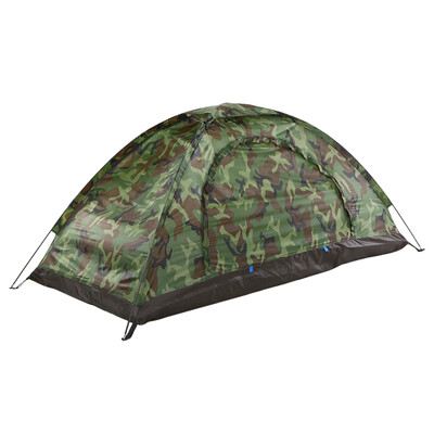 

TOMSHOO Camping Tent for 2 Person Single Layer Outdoor Portable Camouflage