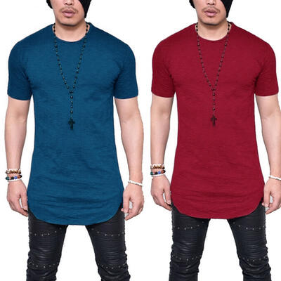 

New Men&39s Slim Fit Short Sleeve Muscle Tee Shirts Casual T-shirt Tops Blouse