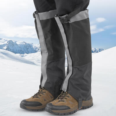 

Greensen 1 Pair Outdoor Sports Climbing Hiking Ski Shoe Boots Legging Gaiters for Adults