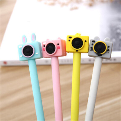 

Siaonvr Cartoon Camera Model Gel Ink Ballpoint Pens School Office Supplies Stationery