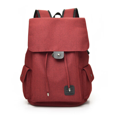 

Fashion mens backpack casual travel bag fashion trend canvas female backpack