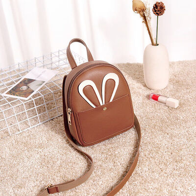 

2018 New Style Fashion Cute Womens Wallet Zipper Purse Rabbit Cell Phone Case Mobile Bag Pouch Mini Shoulder Bag