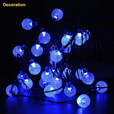 

Gobestart Solar Powered 30 LED String Light Garden Path Yard Decor Outdoor festival Lamp