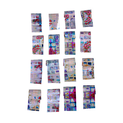 

〖Follure〗16PCS Design Nail Art Foil Stickers Transfer Decal Tips 420CM Manicure Decor