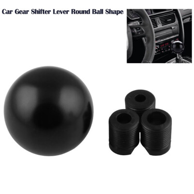 

Tailored Shift Knob Adapter Kit Universal Car Gear Shifter Lever Round Ball Shape Black