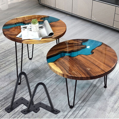 

4 Inch Hairpin Metal Furniture Table Legs Modern DIY Furniture Perfect for Coffee Table Dining Table Designer Desk Nightstand