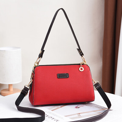 

Tailored Womens Fashion Simple Pure Color Single Shoulder Messenger Bags