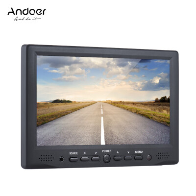 

Andoer AD-701 7" Professional Digital Field Monitor 800480 HD LCD Display 400cd㎡ High Definition Multimedia Interface Input for